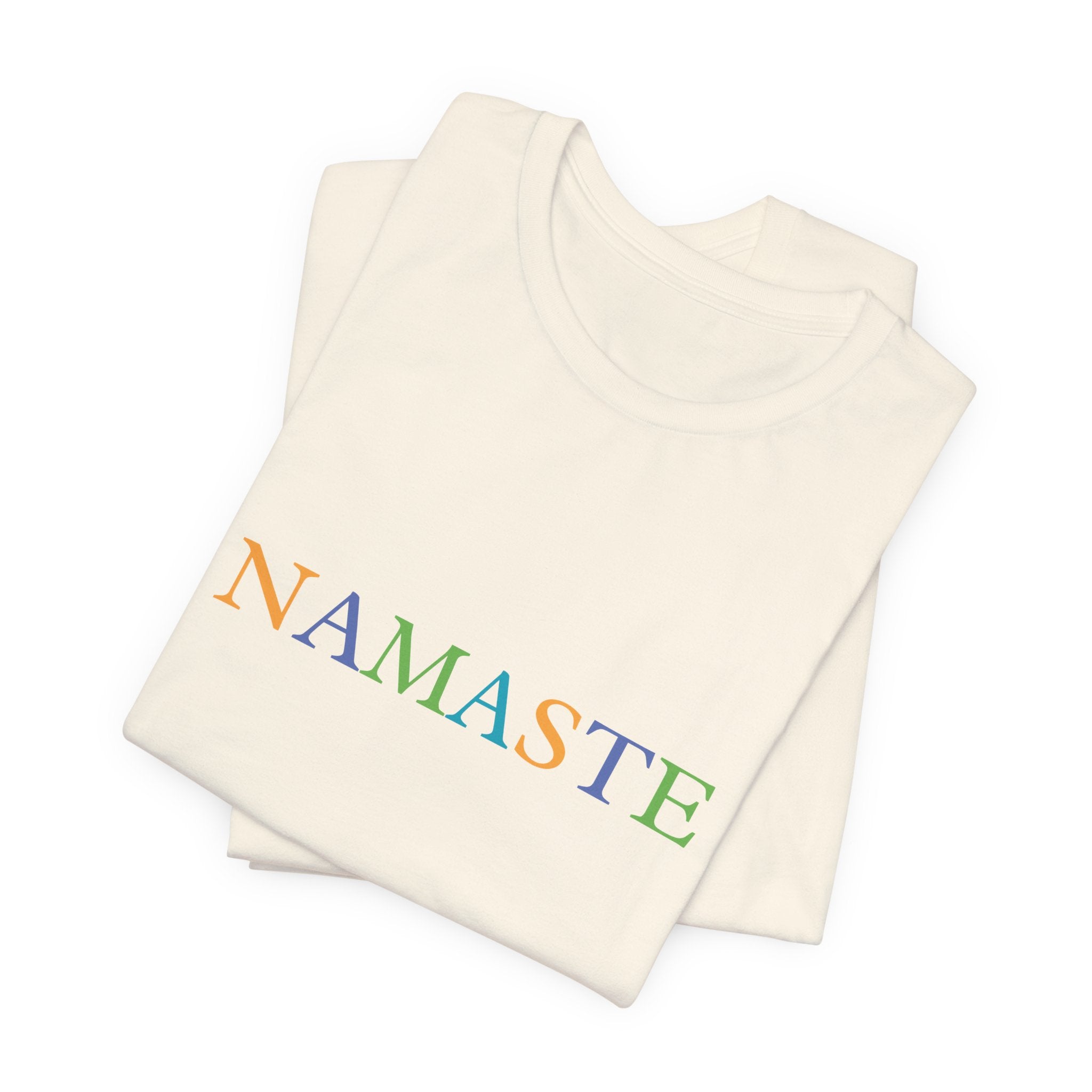 Tramunquiero NAMASTE Unisex T-Shirt with Crew Neckline